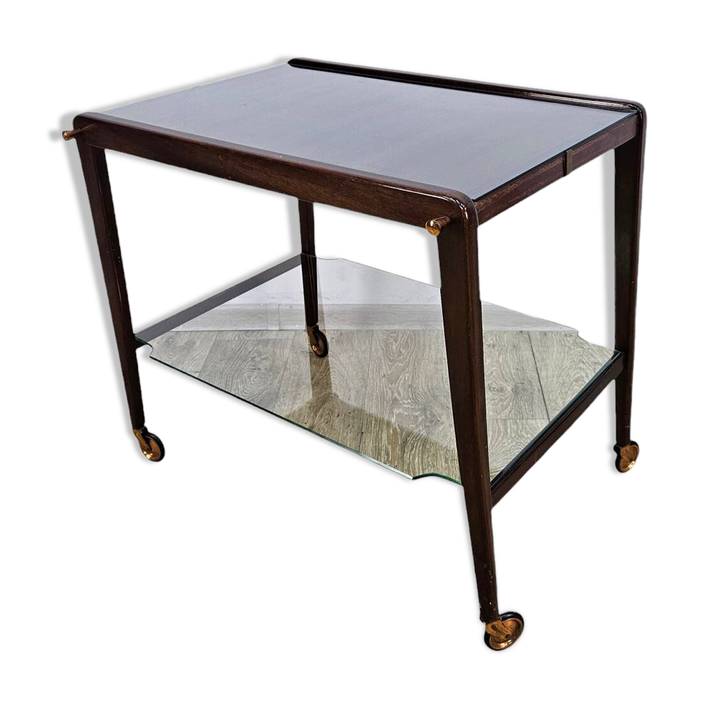 Mobile bar table, France, 1960s.