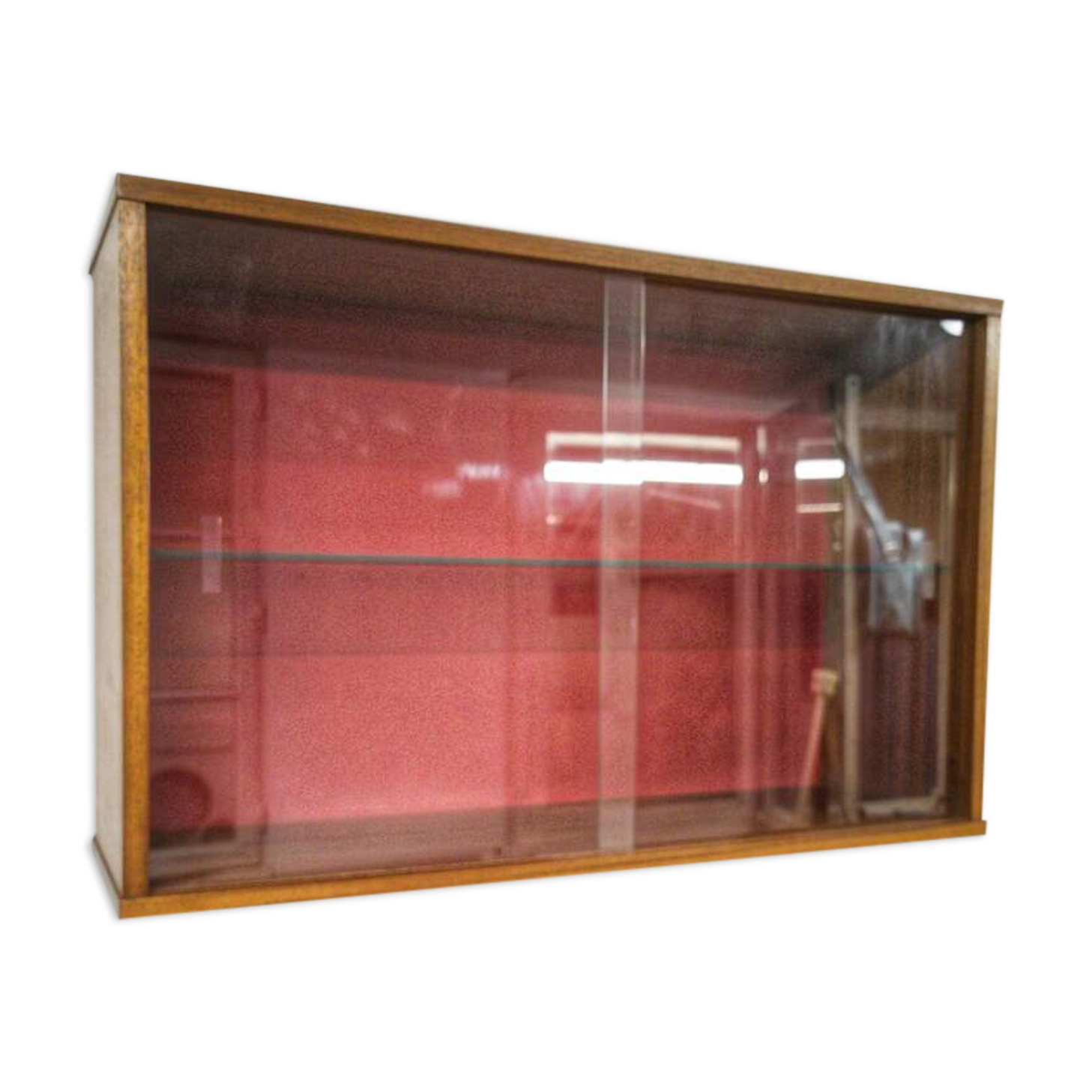Wall display case from the 60s