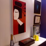 Painted On Canvas “Geisha”