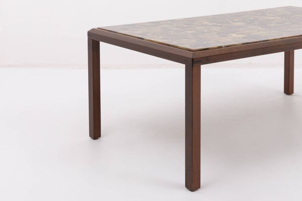Table basse Ib Kofod-Larsen des années 1960 par AB Saffle Möbelfabrik