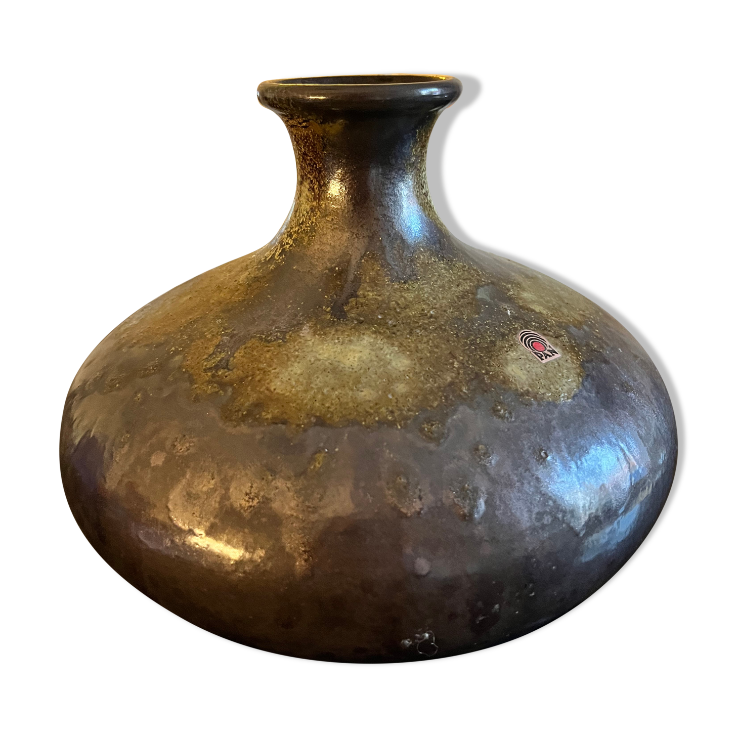 Vase en céramique années 60
