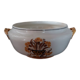 Fruit basket Creil and Montereau pattern Carnations