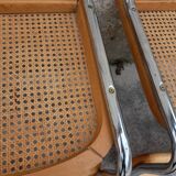 Pair of chairs B32 Marcel Breuer italy