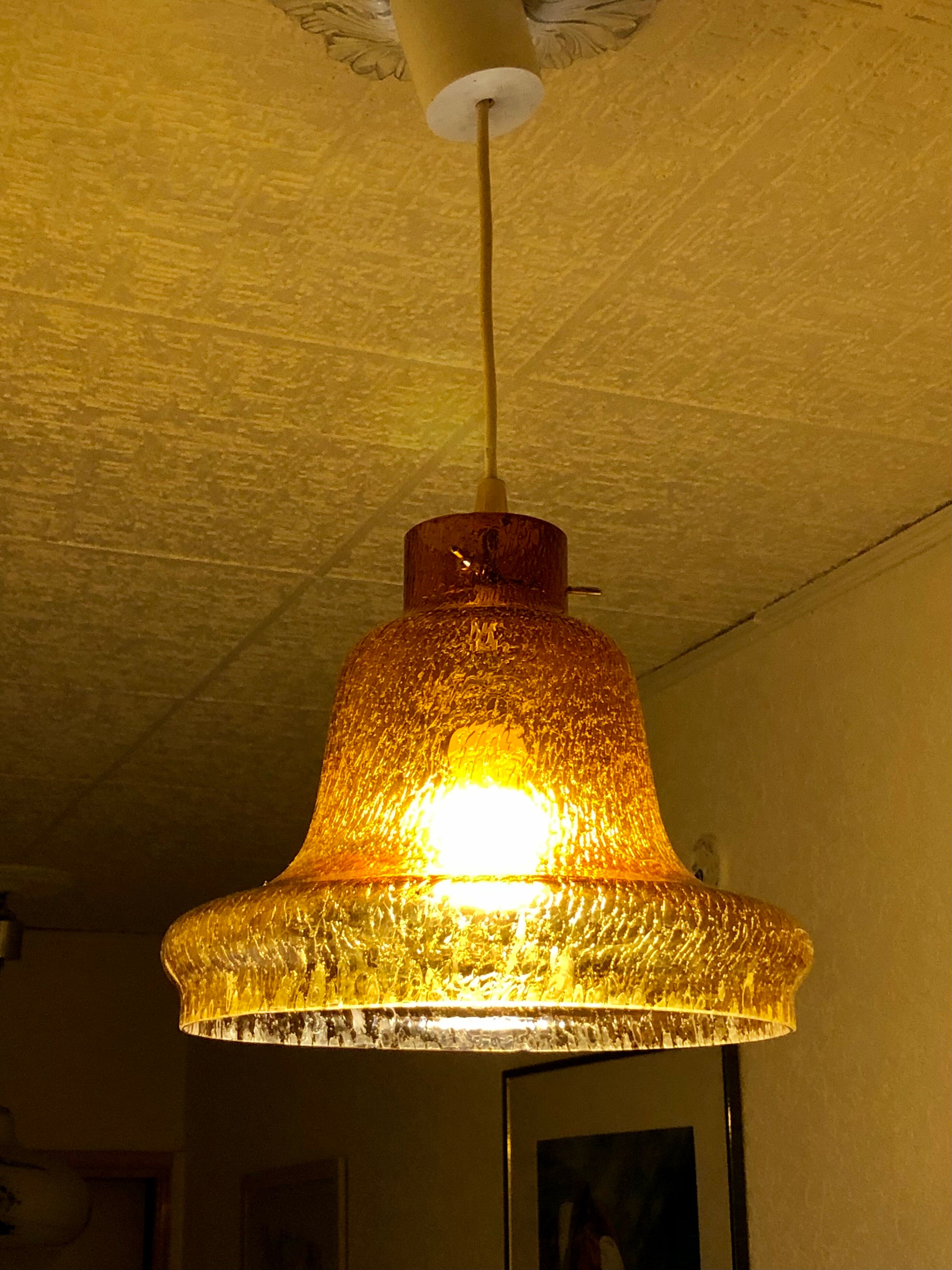 Vintage pendant lamp from the 70s