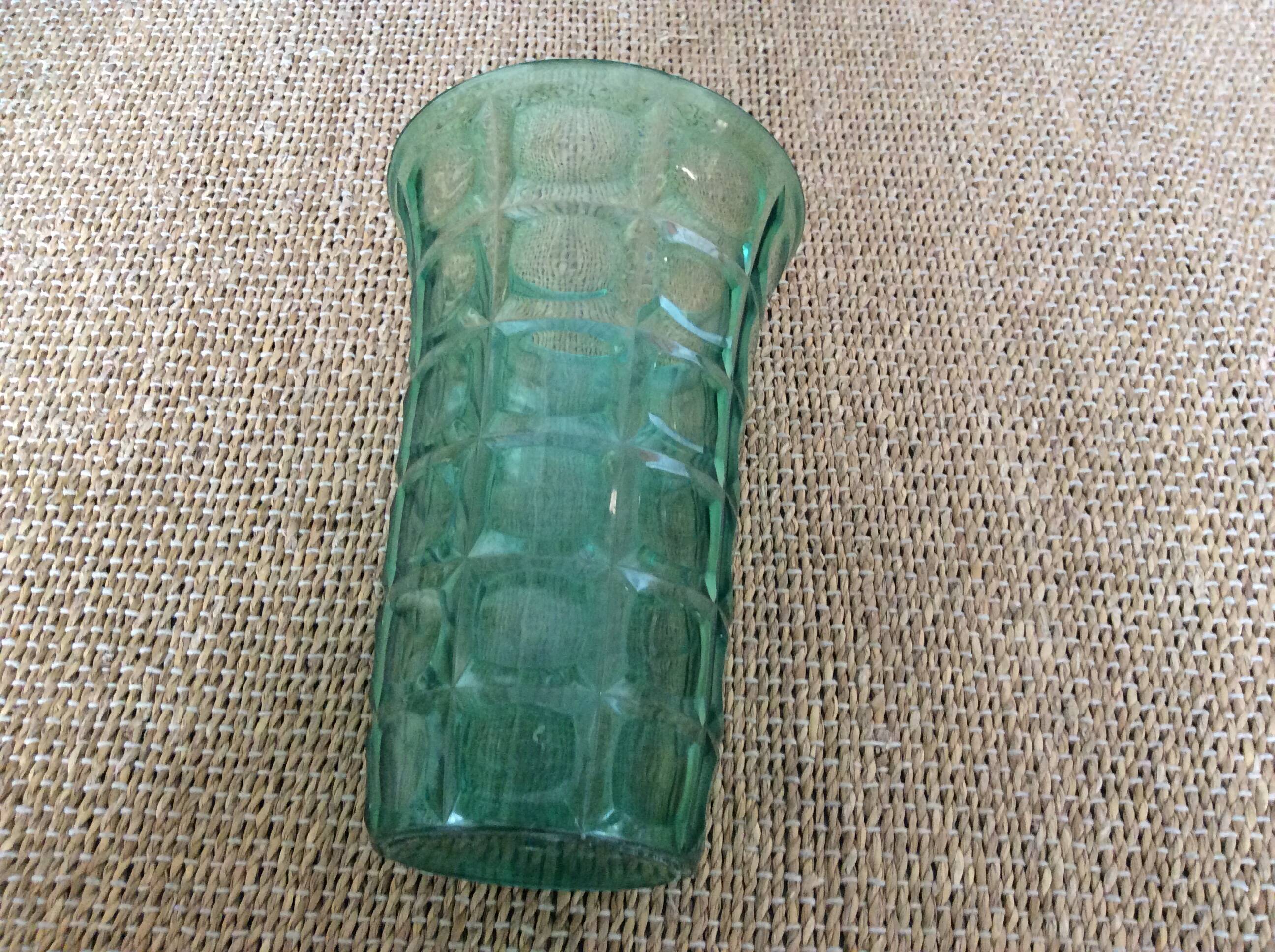 Green vase