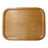 Plateau vintage platex en bois