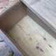 Antique furniture - solid oak shelf