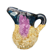 Pichet Vallauris style Fat Lava mauve