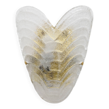 Pair of Murano glass wall lamps, 1960s vintage