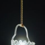 Charmant lustre Art Déco Barovier & Toso en verre de Murano, années 1950