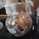 Vase en porcelaine Lomonossov dorée, Russie années 1950-70