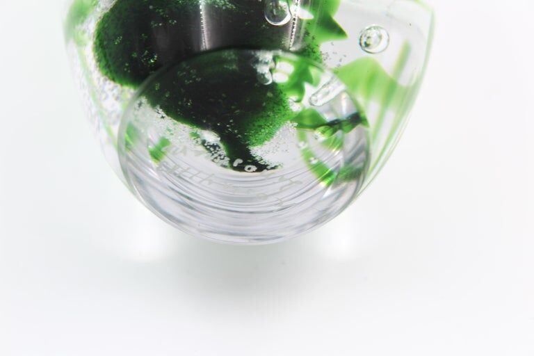 Vicke Lindstrand Glass Vase by Kosta 1960s