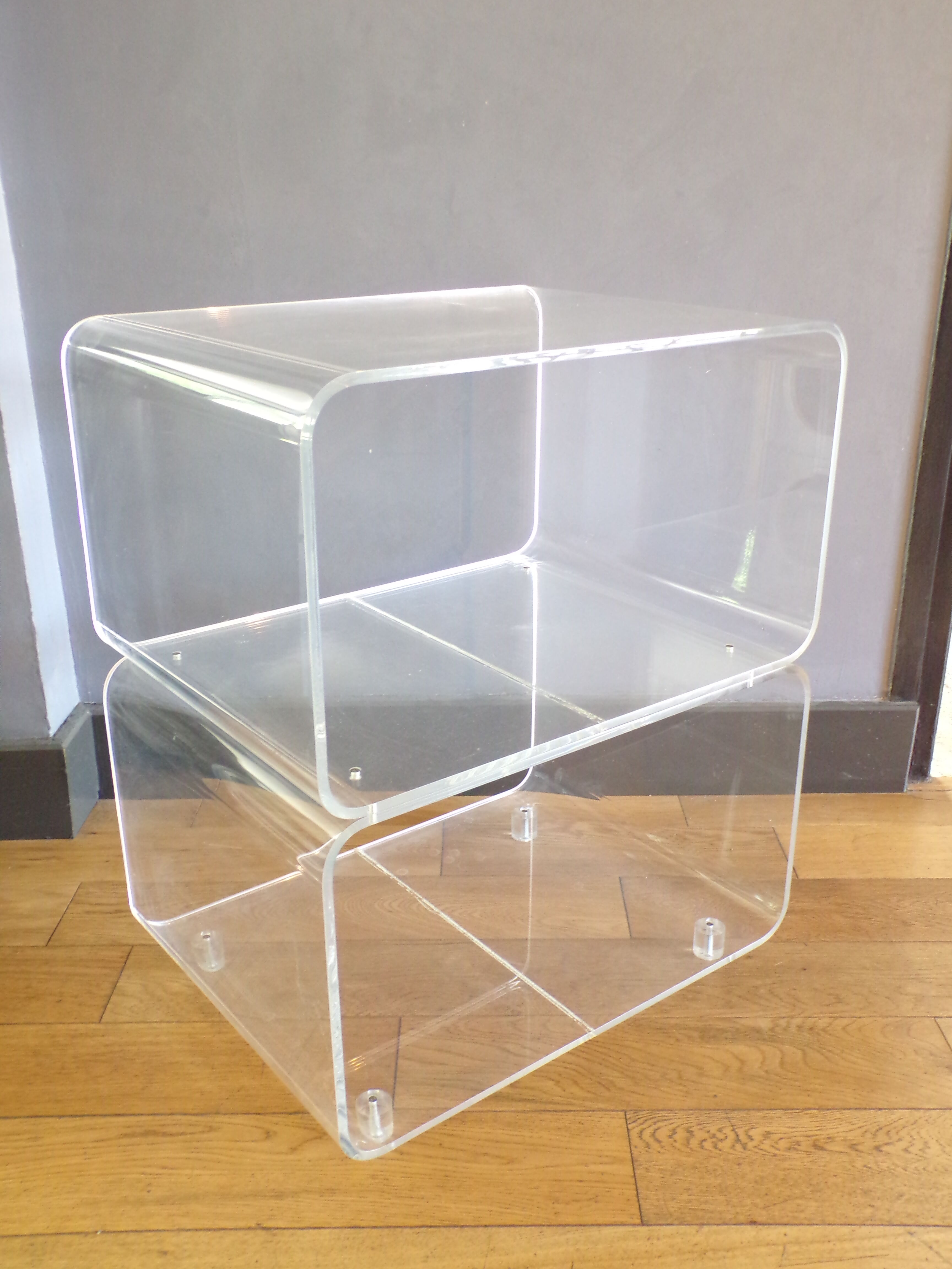 Vintage plexiglass cabinet