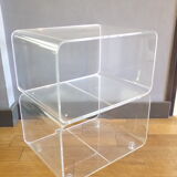 Vintage plexiglass cabinet
