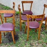 6 chairs 50's