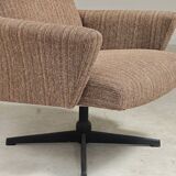 Paire de fauteuils pivotant Tchécoslovaquie 1960