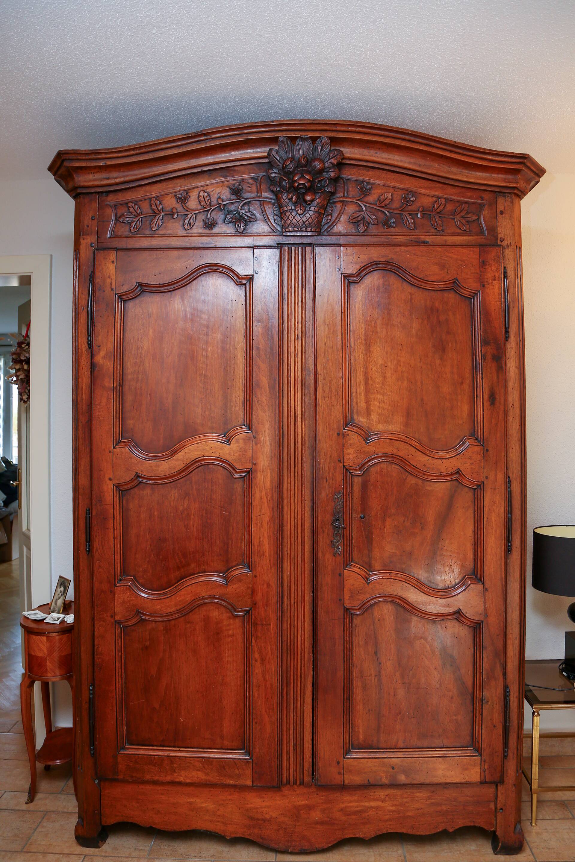 Lyonnaise wedding wardrobe with original locks.