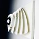Curved Pyramid Layered Wall Lamp By Hustadt Leuchten, Germany, 1960S