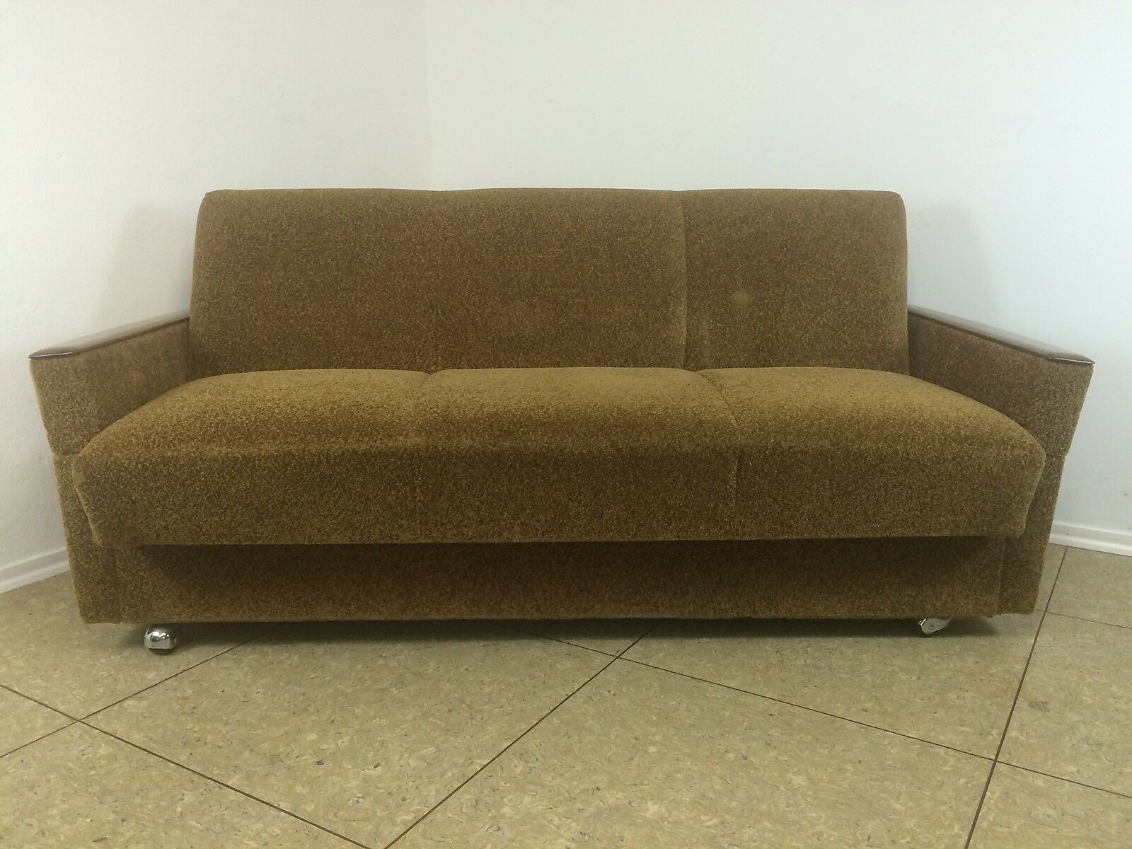 50s 60s sofa daybed club sofa Mid Century Bauhaus kidney table era design