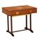 Table avec tiroirs en placage de teck 1960