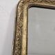 Antique Louis Philippe gilded trumeau mirror