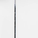 Pair floor lamp chromed cross base cream fabric lampshade