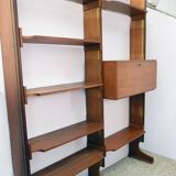 Teak bookcase by Esposizione Permanente Mobili Cantu' 1960s