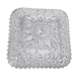 Vintage molded glass ceiling lamp