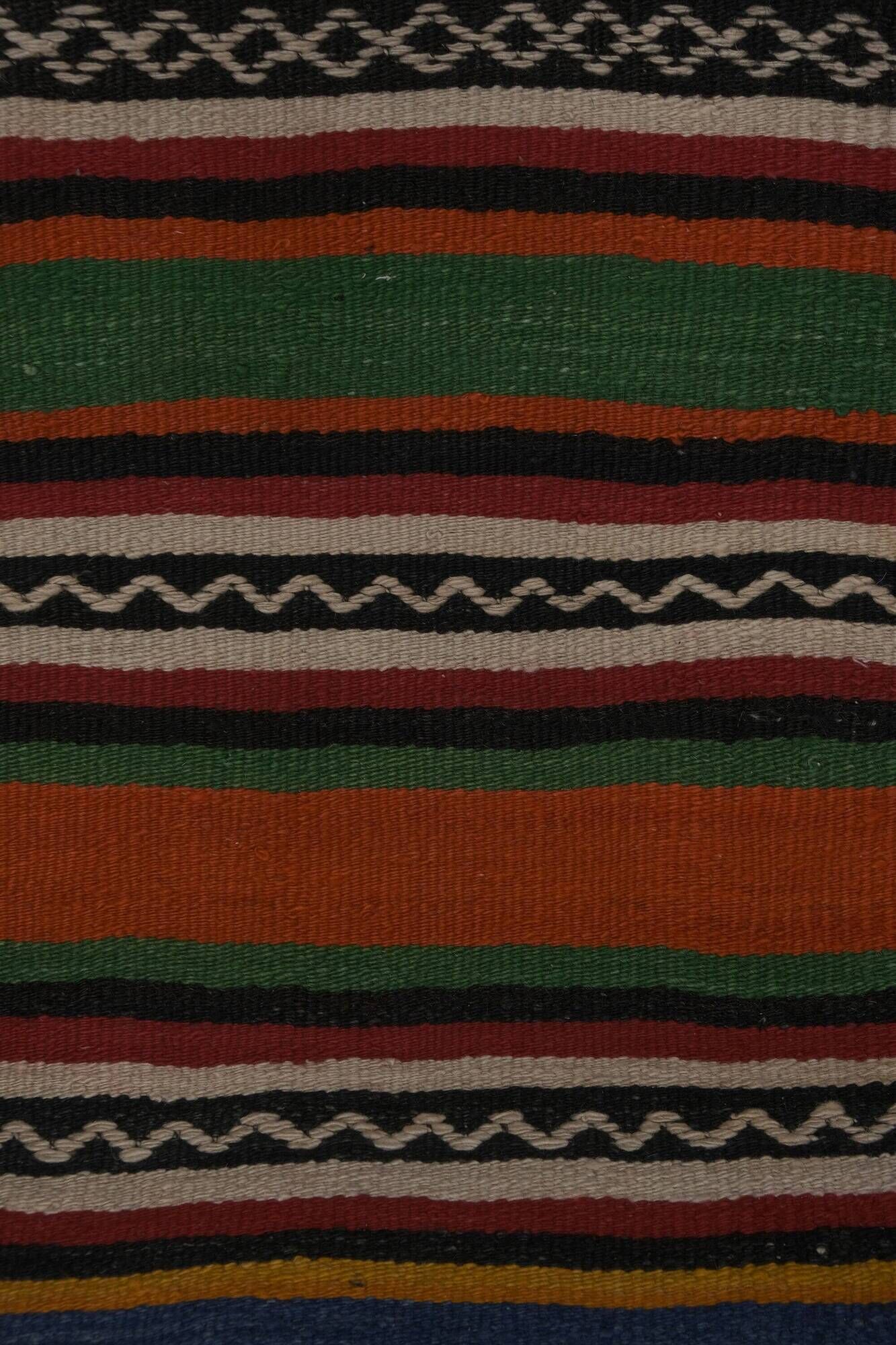 Vintage Turkish hallway rug 63x647 cm