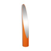 Miroir orange ‘Lipstick’, design italien, années 1970, designer : Rodolfo Bonetto