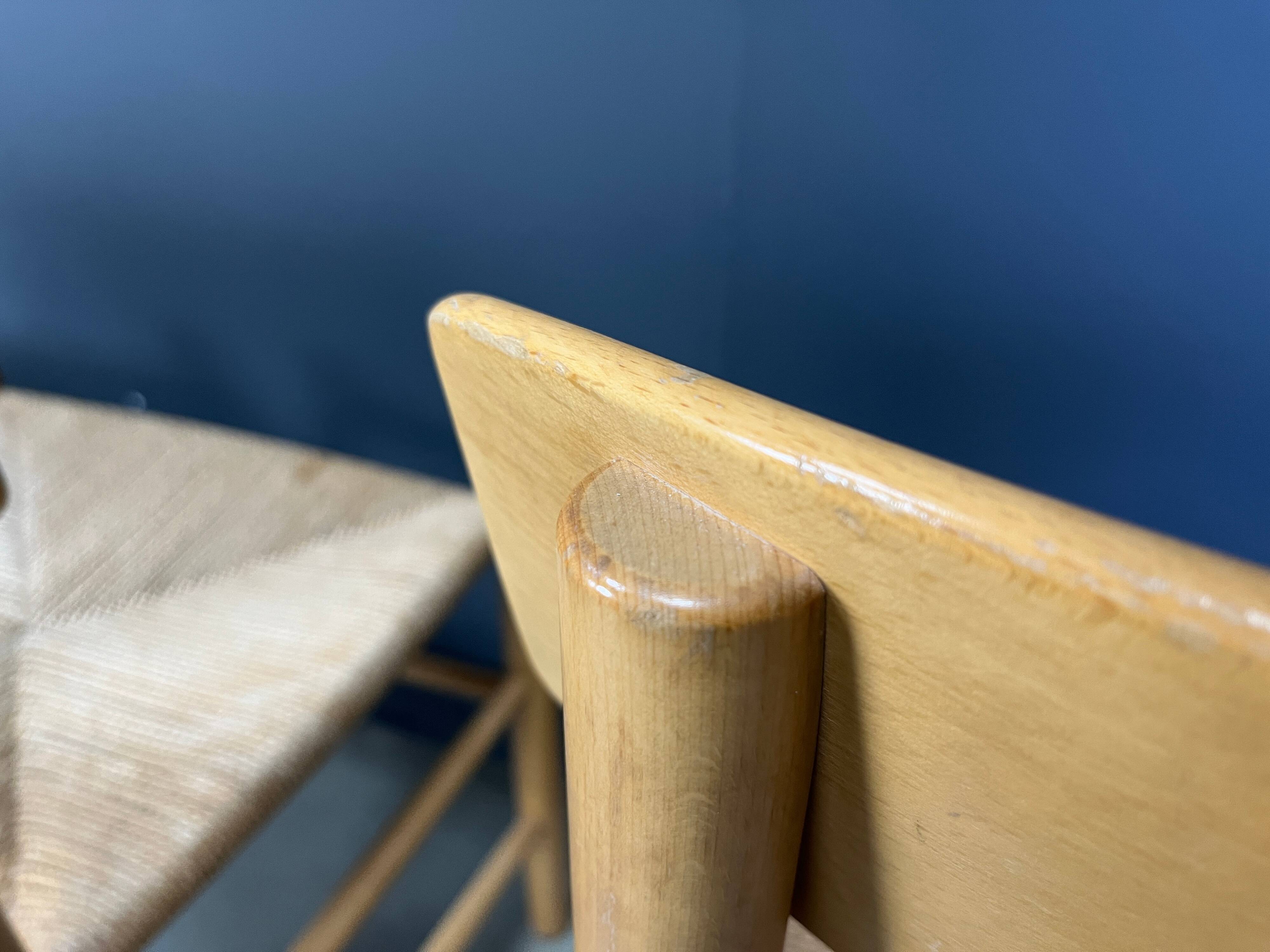 Fredericia J39 Mogensen chairs, set of 4 - 1980s