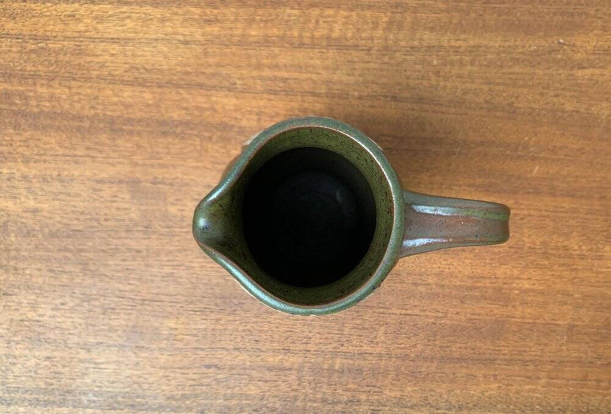 A studio pottery jug from the mid-century by Marianne Stark for Michael Andersen, Bornholm, 1960s.