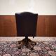 Classic English Oxblood Chesterfield President Chair