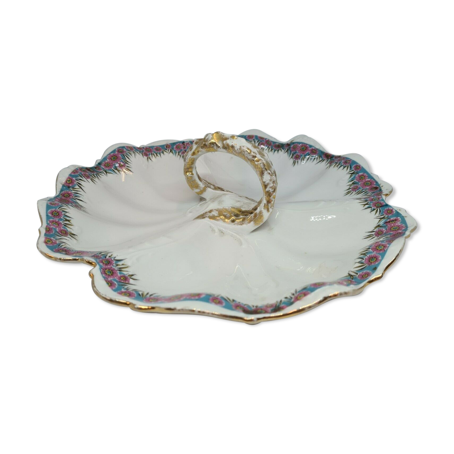 Limoges porcelain presentation dish