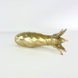 Candle holder in brass mid-century