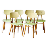 Vintage Bistro Kitchen Chairs from TON, 1960
