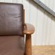Grete Jalk for France & Son Teak Leather Sofa