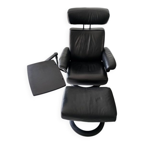 Fauteuil avec tablette multifonction et repose-pied Stressles