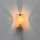 Vintage Danish Model Glasplattelampet Glass Sconce by Per Lütken for Holmegaard, 1970s