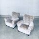 Set of Art Deco armchairs, Belgium, 1940s