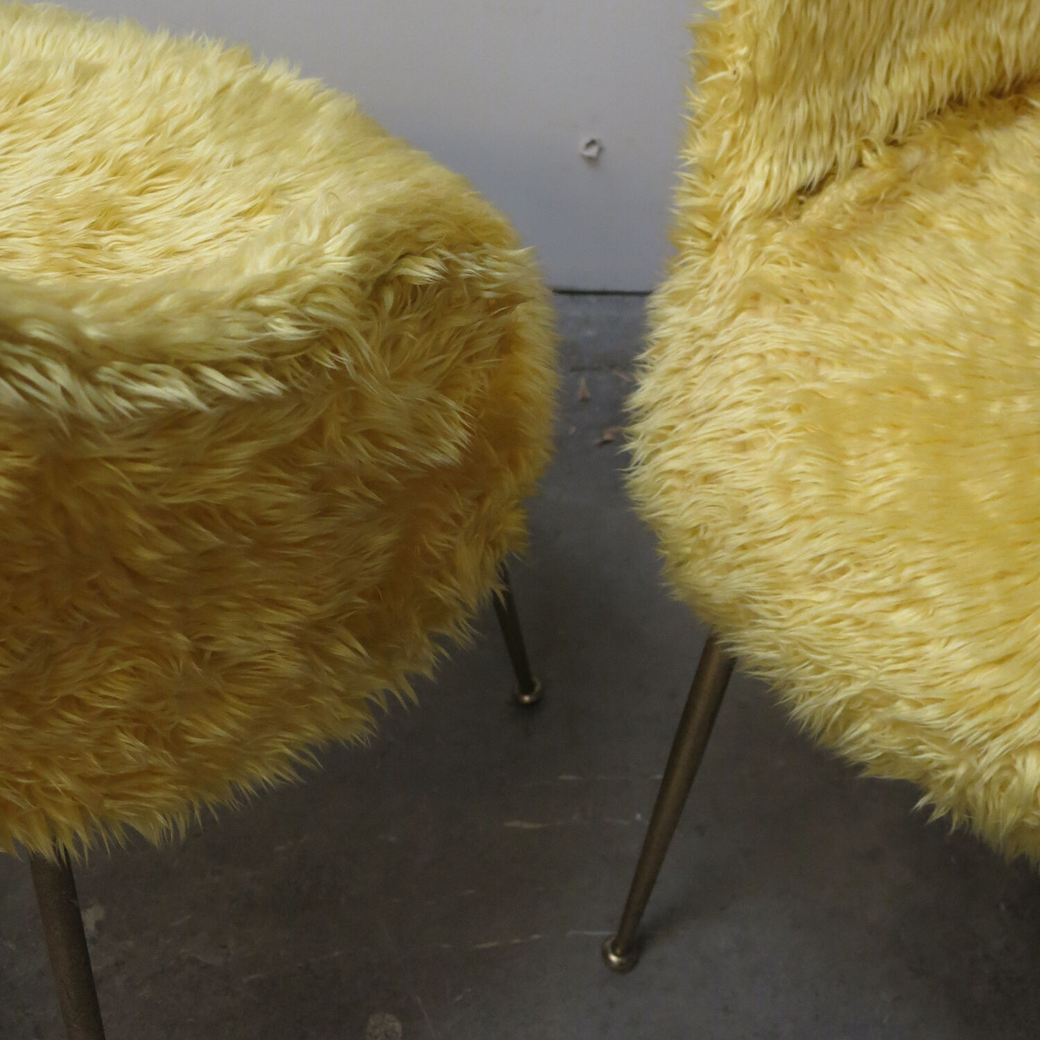 Pair of moumoute armchairs