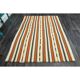 1970s Vintage Turkish Oushak Handmade Wool Cotton Beige Area Rug 158x215