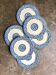 6 blue ironstone dinner plates from Gien