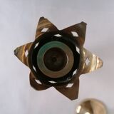 Pair of let'stag candle holders brass angels