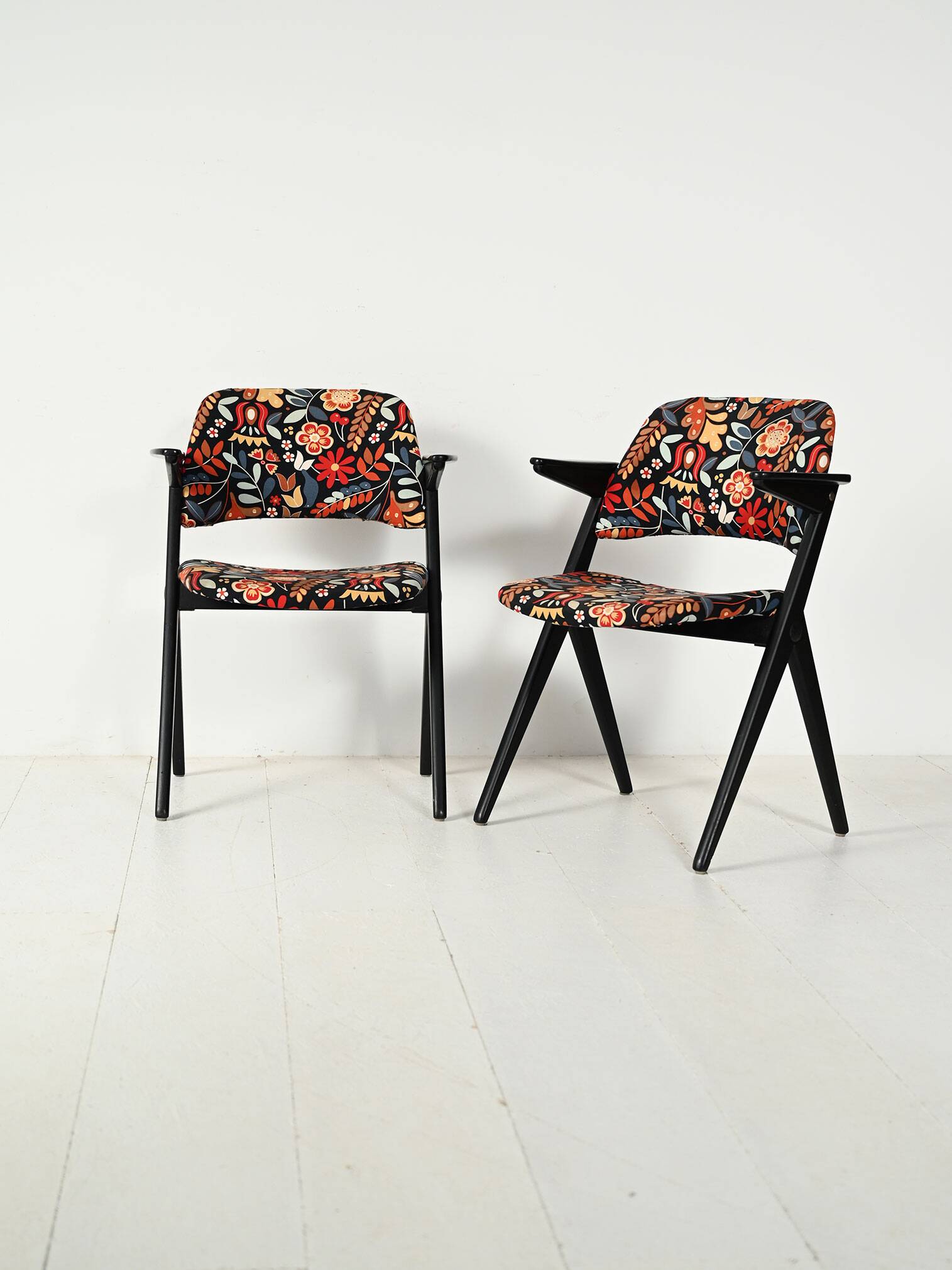 Pair of “Triva” Armchairs by Ruda