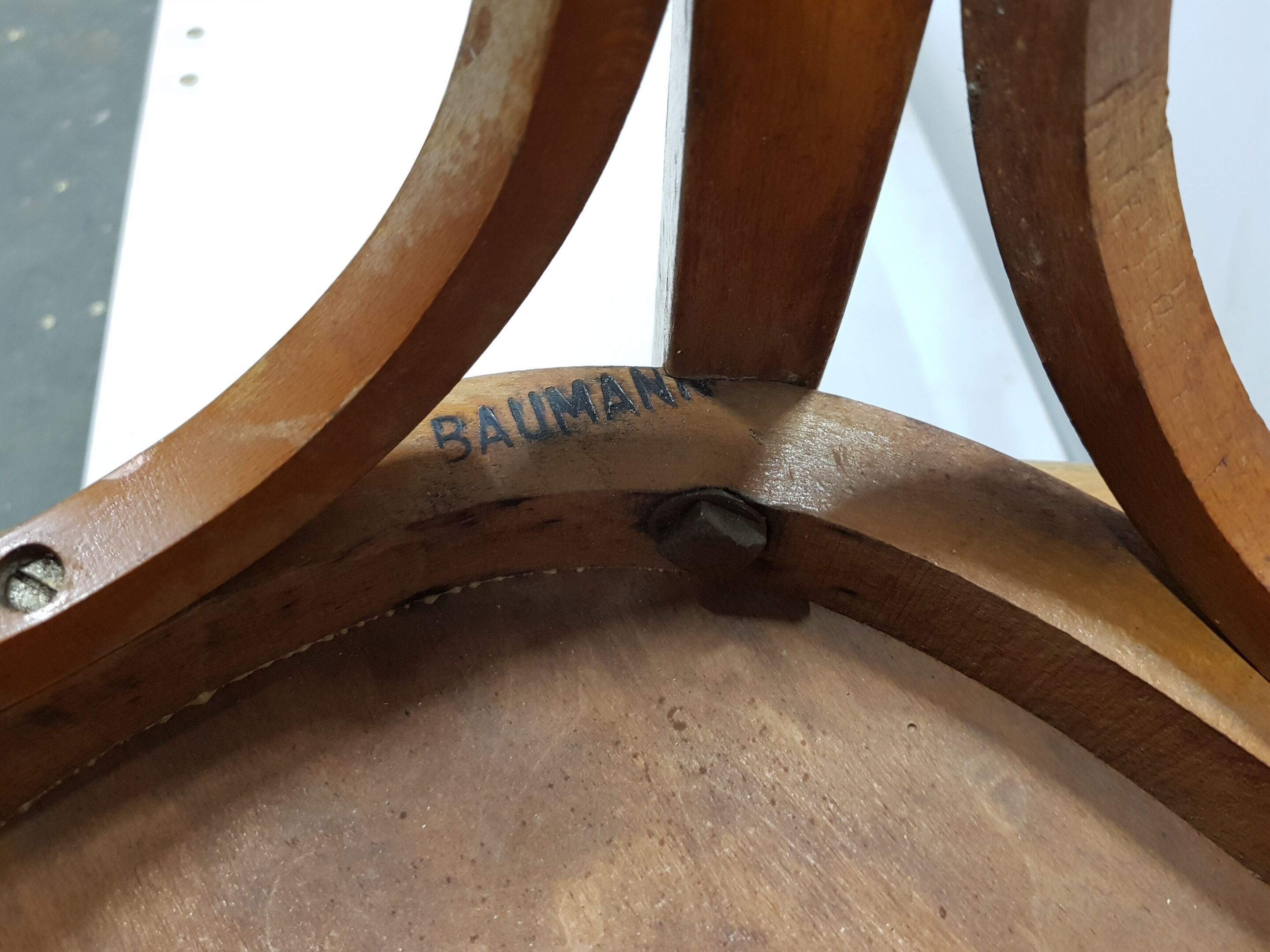 Three Baumann chairs from the 1950s