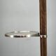 Czech Art Deco Adjustable Floor Lamp with Table, 1930s