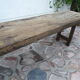 Ancien établi chêne 3 m 20
