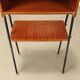 Small vintage piece from the 1960s in mahogany veneer, Italy.
