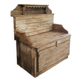 Banquette coffre en pin